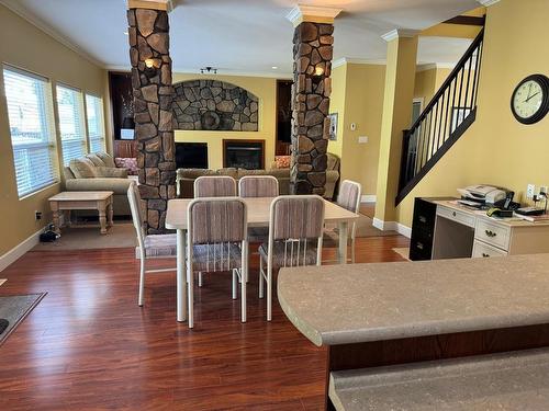 2625 Forksdale Ave, Merritt, BC - Indoor Photo Showing Other Room With Fireplace