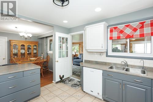 4 Highland Court, Kawartha Lakes (Lindsay), ON - Indoor Photo Showing Kitchen With Double Sink