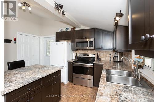 24 Hargrave Road, Kawartha Lakes (Kirkfield), ON - Indoor Photo Showing Kitchen With Double Sink