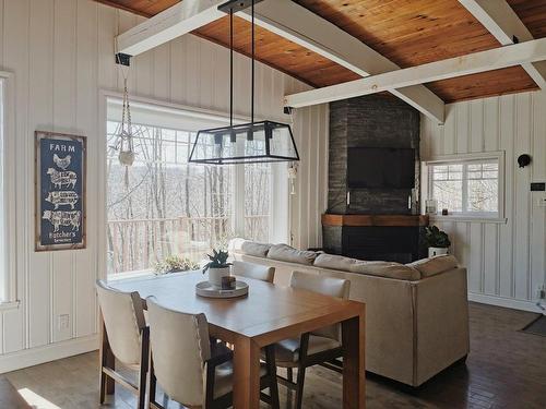 Dining room - 102 Ch. Du Mont-Maribou, Saint-Sauveur, QC - Indoor Photo Showing Dining Room