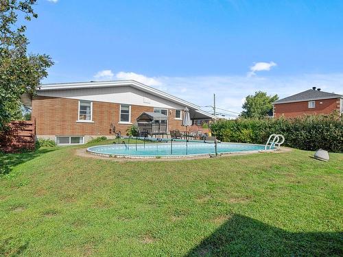 Overall view - 462 Rue Surprenant, Drummondville, QC - Outdoor With In Ground Pool With Backyard