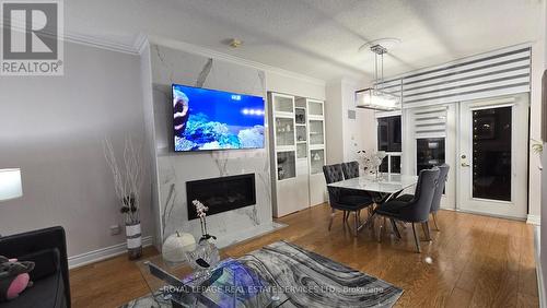 2701 - 35 Kingsbridge Garden Circle, Mississauga, ON - Indoor With Fireplace