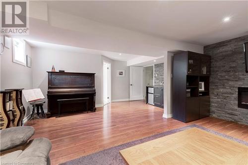 2107 Nightingale Way, Oakville, ON - Indoor Photo Showing Living Room With Fireplace