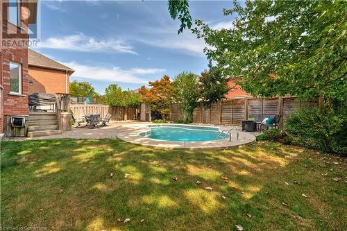 2107 Nightingale Way, Oakville, ON - Outdoor With In Ground Pool