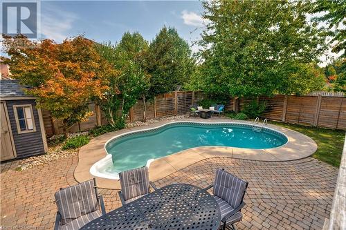 2107 Nightingale Way, Oakville, ON - Outdoor With In Ground Pool With Backyard