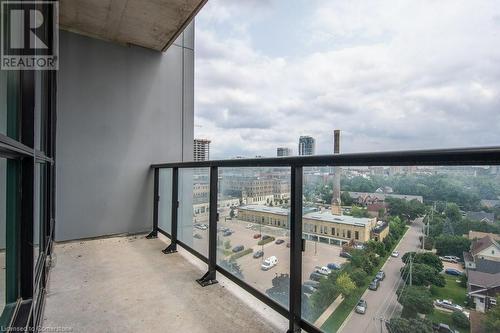 100 Garment Street Unit# 908, Kitchener, ON - Outdoor With Balcony With View