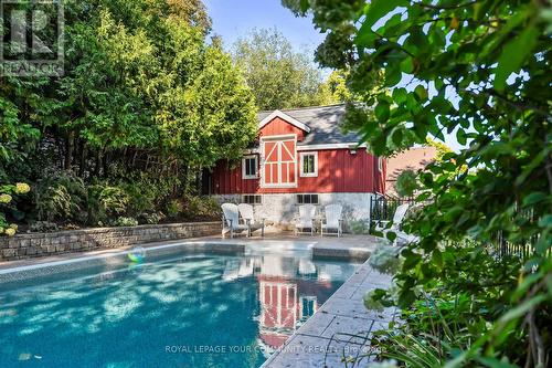 169 King Street W, Uxbridge, ON - Outdoor With In Ground Pool