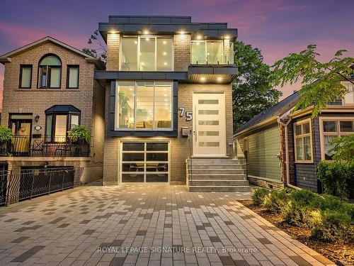 75 Holborne Ave, Toronto, ON - Outdoor With Deck Patio Veranda With Facade