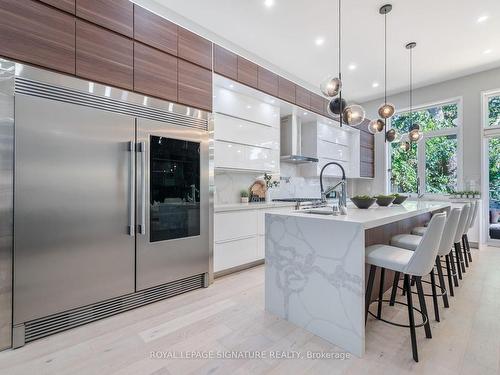 75 Holborne Ave, Toronto, ON - Indoor Photo Showing Kitchen With Upgraded Kitchen