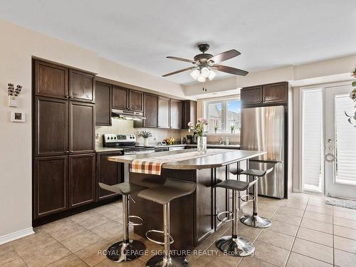 114-4950 Winston Churchill Blvd E, Mississauga, ON - Indoor Photo Showing Kitchen With Stainless Steel Kitchen With Upgraded Kitchen