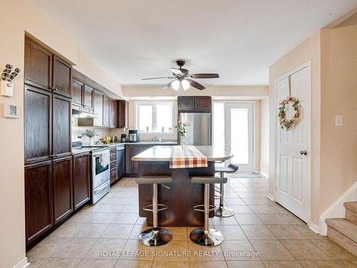 114-4950 Winston Churchill Blvd E, Mississauga, ON - Indoor Photo Showing Kitchen With Stainless Steel Kitchen With Upgraded Kitchen