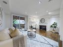 141 Harbourview Cres, Toronto, ON  - Indoor Photo Showing Living Room With Fireplace 