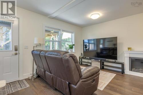 152 Lewis Drive, Bedford, NS - Indoor Photo Showing Living Room With Fireplace