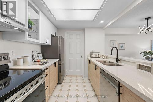 509 - 101 Subway Crescent, Toronto, ON - Indoor Photo Showing Kitchen With Double Sink