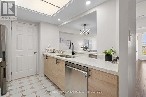 509 - 101 Subway Crescent, Toronto, ON - Indoor Photo Showing Kitchen With Double Sink