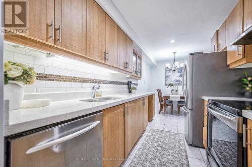 10 - 20 Scarfair Pt Way, Toronto (Malvern), ON - Indoor Photo Showing Kitchen With Double Sink