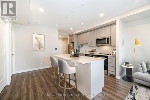 1411 - 15 Queen Street S, Hamilton, ON - Indoor Photo Showing Kitchen With Upgraded Kitchen