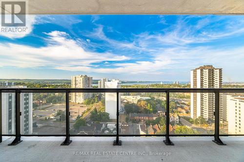 1411 - 15 Queen Street S, Hamilton, ON - Outdoor With Balcony With View