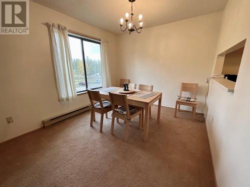 185 Chamberlain Crescent Unit# 301, Tumbler Ridge, BC - Indoor Photo Showing Dining Room