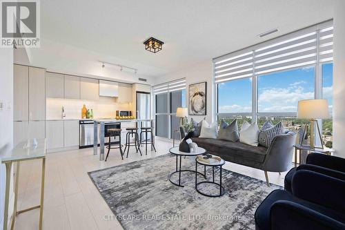 2202 - 30 Gibbs Road, Toronto (Islington-City Centre West), ON - Indoor Photo Showing Living Room