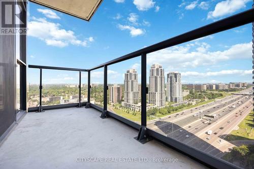 2202 - 30 Gibbs Road, Toronto (Islington-City Centre West), ON - Outdoor With Balcony With View