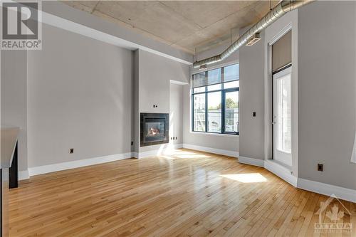 420 Berkley Avenue Unit#206, Ottawa, ON - Indoor With Fireplace