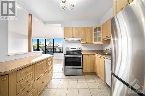 370 Dominion Avenue Unit#304, Ottawa, ON - Indoor Photo Showing Kitchen With Stainless Steel Kitchen With Double Sink