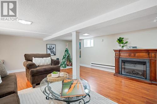 168 Dunraven Drive, Toronto (Keelesdale-Eglinton West), ON - Indoor Photo Showing Living Room With Fireplace