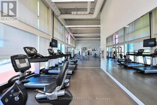 611 - 29 Singer Court, Toronto, ON - Indoor Photo Showing Gym Room