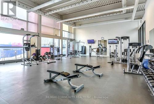 611 - 29 Singer Court, Toronto, ON - Indoor Photo Showing Gym Room