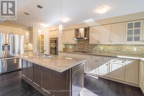 8 Portwine Drive, Toronto, ON - Indoor Photo Showing Kitchen With Double Sink With Upgraded Kitchen