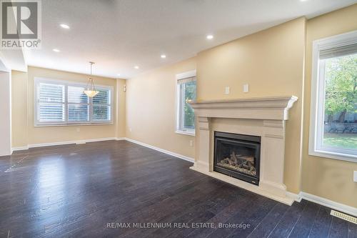 8 Portwine Drive, Toronto, ON - Indoor Photo Showing Living Room With Fireplace