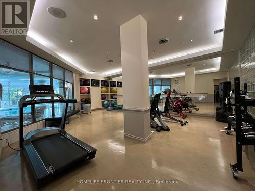 411 - 1 Ripley Avenue, Toronto, ON - Indoor Photo Showing Gym Room