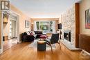 64 Beechmont Crescent, Ottawa, ON  - Indoor Photo Showing Living Room With Fireplace 