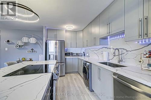 1103 - 1210 Radom Street, Pickering, ON - Indoor Photo Showing Kitchen