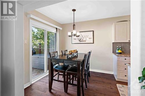 29 Wallsend Avenue, Ottawa, ON - Indoor Photo Showing Dining Room