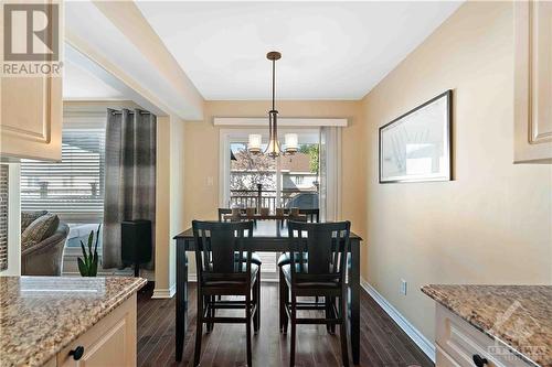 29 Wallsend Avenue, Ottawa, ON - Indoor Photo Showing Dining Room