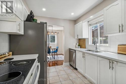 76 Ecclestone Drive, Brampton, ON - Indoor Photo Showing Kitchen With Double Sink