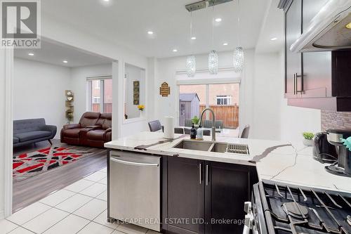 6 Monceau Road, Brampton, ON - Indoor Photo Showing Kitchen With Double Sink