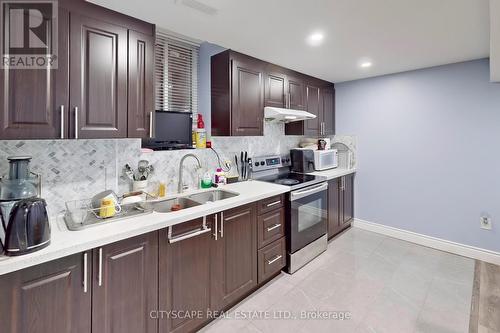 6 Monceau Road, Brampton, ON - Indoor Photo Showing Kitchen With Double Sink