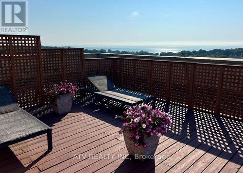 911 - 1485 Lakeshore Road E, Mississauga, ON - Outdoor With Deck Patio Veranda