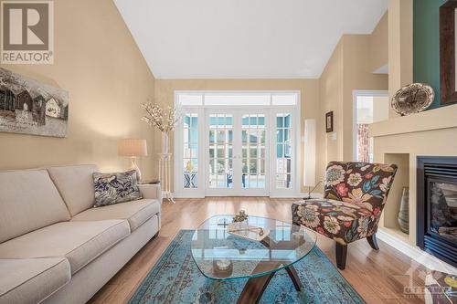 331 Nestleton Street, Ottawa, ON - Indoor Photo Showing Living Room With Fireplace