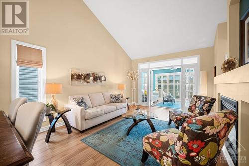 331 Nestleton Street, Ottawa, ON - Indoor Photo Showing Living Room With Fireplace