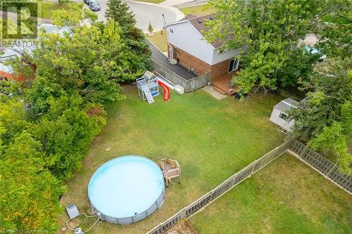 16 Boon Court, Hamilton, ON - Outdoor With Above Ground Pool