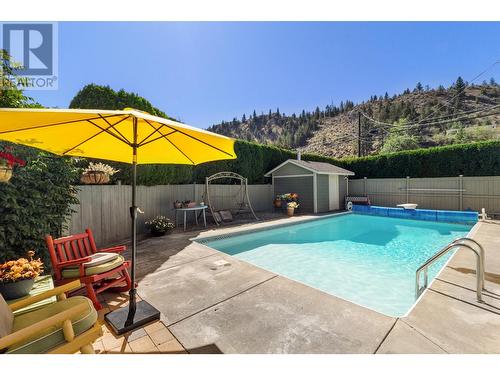 5566 Dallas Drive, Kamloops, BC - Outdoor With In Ground Pool With Deck Patio Veranda With Backyard