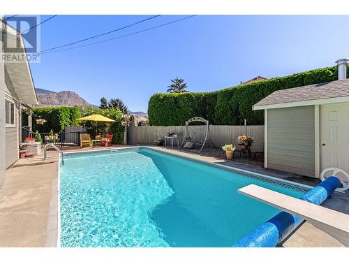 5566 Dallas Drive, Kamloops, BC - Outdoor With In Ground Pool With Backyard