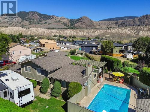 5566 Dallas Drive, Kamloops, BC - Outdoor With In Ground Pool With View