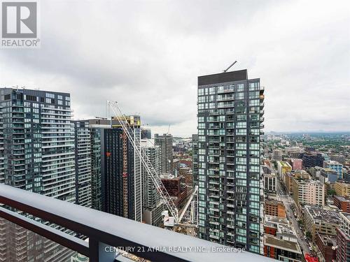 4102 - 21 Widmer Street, Toronto, ON - Outdoor With Balcony