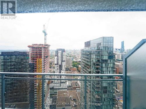 4102 - 21 Widmer Street, Toronto, ON - Outdoor With Balcony With View