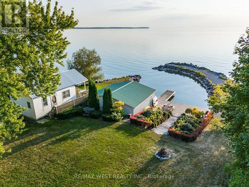 1668 Lakeshore Drive, Ramara (Brechin), ON - Outdoor With Body Of Water With View